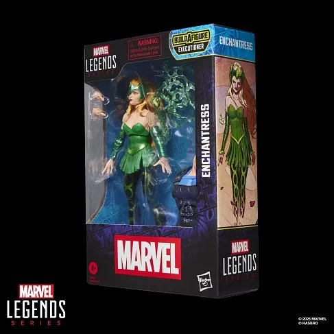 Фигурка Enchantress — Hasbro Marvel Legends Executioner BAF