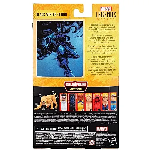 Фигурка Black Winter Thor — Hasbro Marvel Legends Zabu BAF