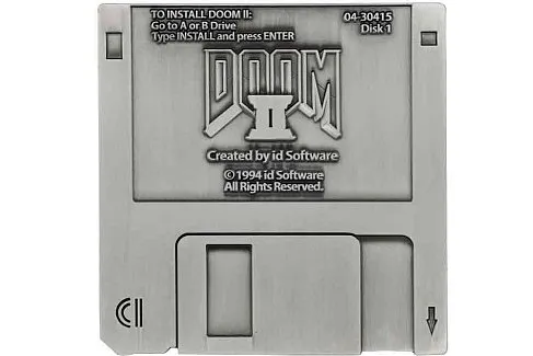 DOOM 2 Floppy Disk Limited Edition Replica