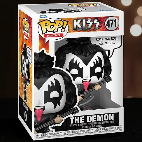 Фигурка Kiss Demon — Funko POP! R&R All Night 471