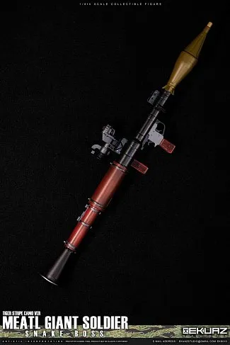 Фигурка Metal Gear Solid — Ekuaz Studio EKS010 Snake Boss Tiger Stripe Camo 1/6 