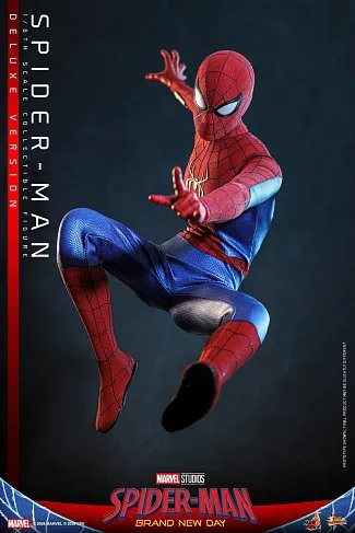 Фигурка Spider-Man Deluxe — Hot Toys MMS893 Spider-Man Brand New Day 1/6