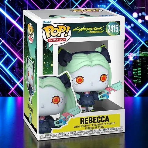 Фигурка Cyberpunk Edgerunners Rebecca — Funko Pop Vinyl 2415