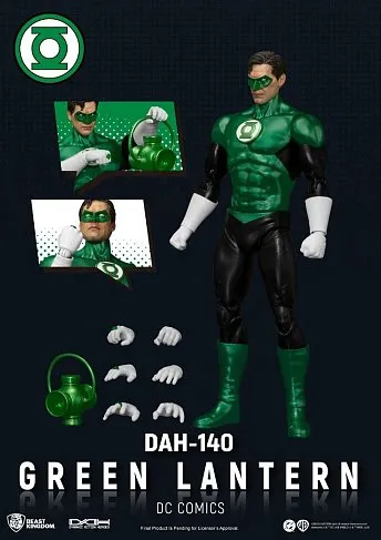 Фигурка Зеленый Фонарь — Green Lantern DC Comics Dynamic 8ction Heroes