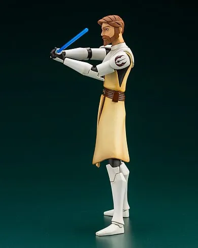 Фигурка Obi-Wan Kenobi — Kotobukiya Clone Wars ARTFX+ 1:10