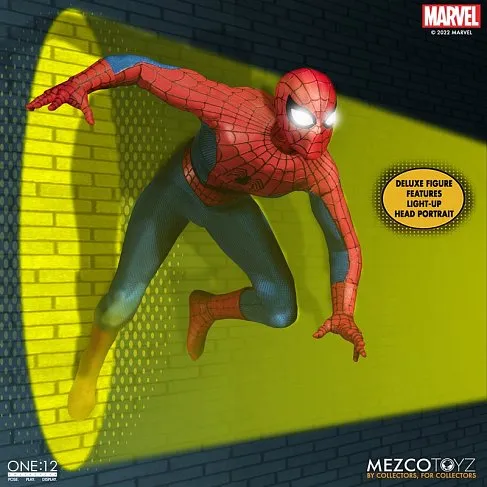 Фигурка Amazing Spider-Man — Mezco One 12 Collective Deluxe