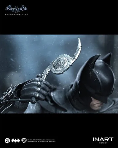 Фигурка Бэтмен — Inart MAG G0007 Batman Arkham Origins Batman Battle Damaged Version 1/12