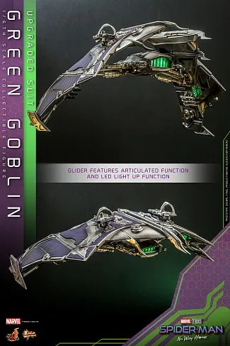 Фигурка Green Goblin Upgraded Suit — Hot Toys MMS674 No Way Home 1/6
