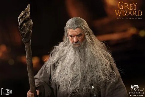 Фигурка Gandalf — Hell Cat Lord of the Rings 1/12 Luxury