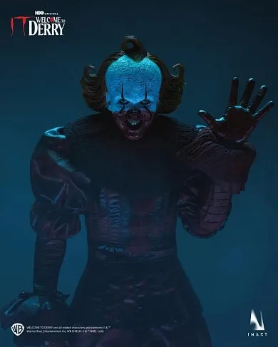 Фигурка Пеннивайз — Inart Ag A045 Welcome to Derry Pennywise Bloody 1/6 Figure