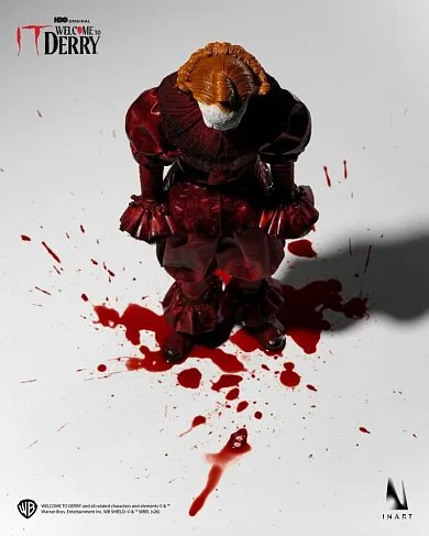 Фигурка Пеннивайз — Inart Ag A045 Welcome to Derry Pennywise Bloody 1/6 Figure