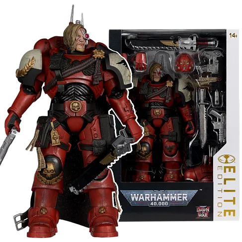 Фигурка Warhammer Dawn Of War 4 Captain Cyrus In Phobos Armor — McFarlane Toys Warhammer 40000