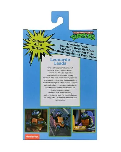 Фигурка Leonardo VHS — Neca Teenage Mutant Ninja Turtles Cartoon Ultimate