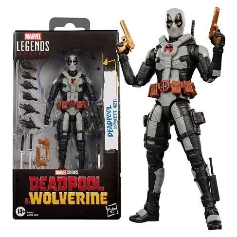 Фигурка Deadpool Black And White — Hasbro Marvel Legends Deadpool and Wolverine Figure