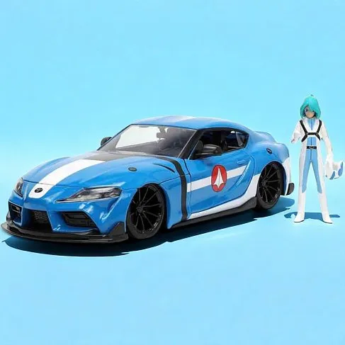 Модель Robotech 2020 Toyota Supra w Max Sterling — 1:24 Die-cast Model