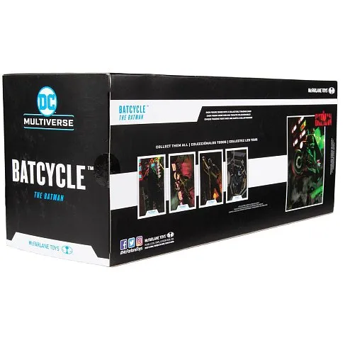 Модель Batcycle Vehicle — McFarlane Toys DC The Batman Movie
