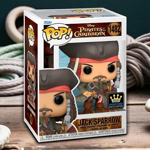 Фигурка Captain Jack Sparrow — Pirates of the Caribbean Funko Pop! Vinyl 1482