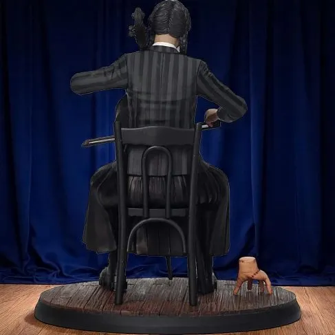 Фигурка Уэнсдей SD Toys Wednesday With Cello And Thing PVC Statue 