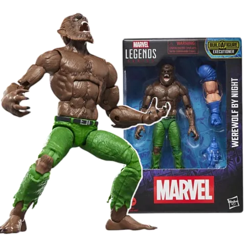 Фигурка Werewolf By Night — Hasbro Marvel Legends Executioner BAF
