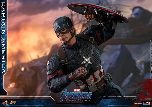 Фигурка Капитан Америка — Hot Toys MMS536 Captain America Avengers Endgame 1/6