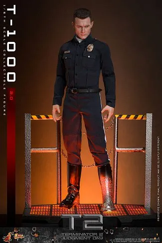 Фигурка T-1000 2.0 — Hot Toys MMS774 Terminator 2 1/6 Figure