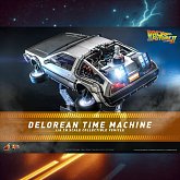 Модель DeLorean Time Machine — Hot Toys MMS636 Back to the Future II 1/6
