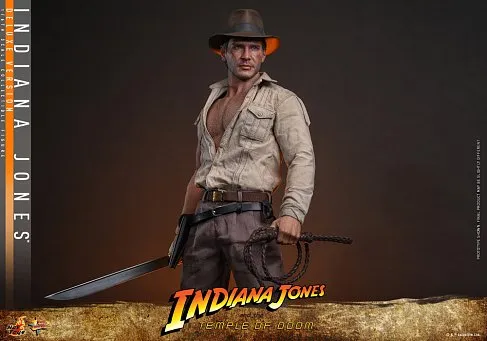 Фигурка Indiana Jones Temple of Doom Deluxe Version — Hot Toys MMS861 1/6 Figure