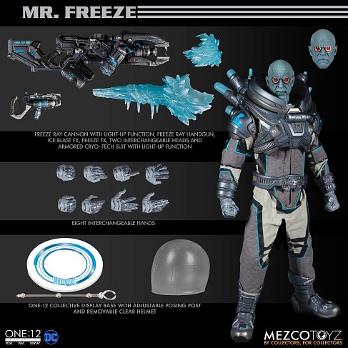 mezcoone:12collective ミスター・フリーズ Фигурка Mr Freeze — Mezco One 12 Collective - купить в GeekZona.ru