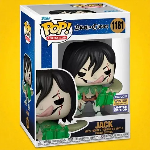 Фигурка Black Clover Jack Exclusive — Funko Pop! Vinyl 1181
