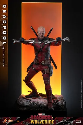 Фигурка Deadpool Battling Version — Hot Toys MMS782 1/6 Deadpool & Wolverine