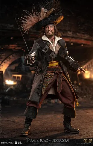 Фигурка Captain Barbossa — Ekuaz Studio x Echo Design EKS012D Pirates of the Caribbean 1/6