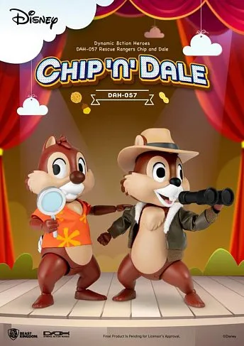Фигурки Чип и Дэйл — Beast Kingdom DAH Chip n Dale