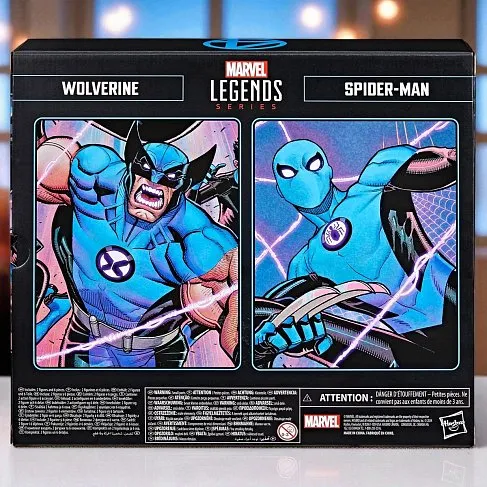 Фигурка Wolverine and Spider-Man — Hasbro Fantastic Four Marvel Legends 2-Pack
