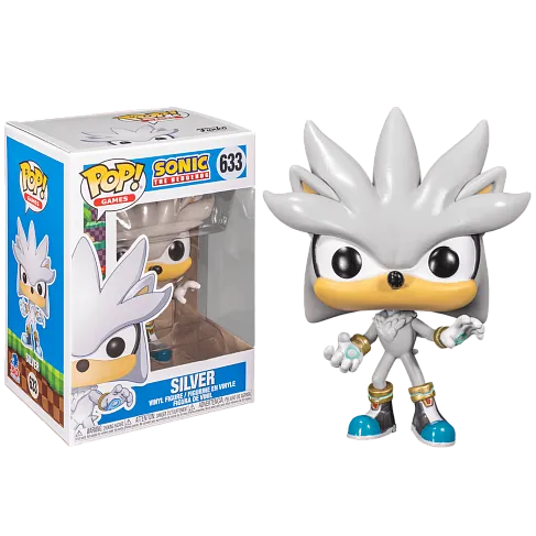 Фигурка Соник — Sonic the Hedgehog 30th Anniversary Silver Funko Pop! #633 BD