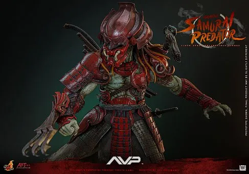 Фигурка Akaoni Samurai Predator — Hot Toys AC06 Alien vs Predator 1/6