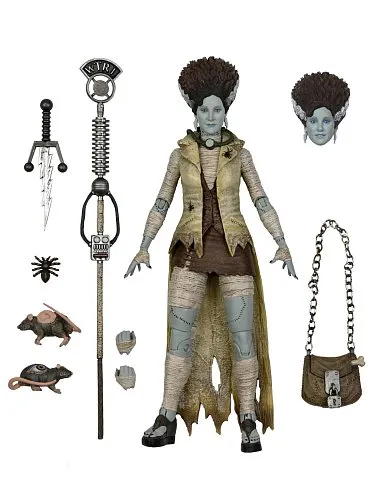 Фигурка Ultimate April as Bride of Frankenstein — Neca Universal Monsters x Teenage Mutant Ninja Turtles