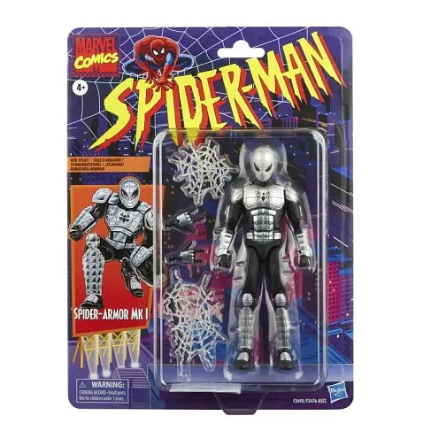 Фигурка Spider-Armor MK 1 — Hasbro Marvel Legends Retro