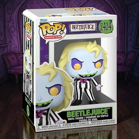 Фигурка Beetlejuice Animated — Funko Pop! Vinyl 2424