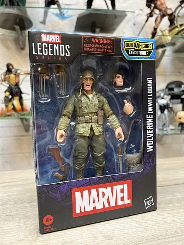Фигурка Wolverine WWII Logan — Hasbro Marvel Legends Executioner BAF