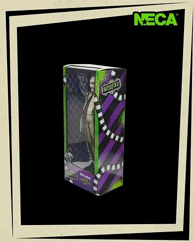 Фигурка Beetlejuice 1988 Stripe Suit — Neca Talking 1/4 Figure