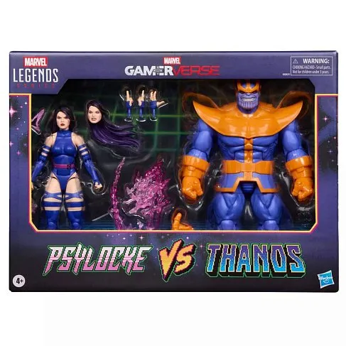 Фигурки Psylocke vs Thanos — Hasbro Marvel Legends Gamerverse