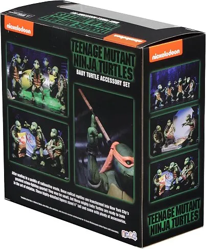 Набор Baby Turtles — Neca Teenage Mutant Ninja Turtles 4-Pack 1/4