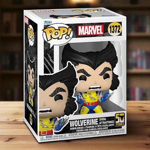 Фигурка Wolverine Fatal Attractions — Wolverine 50th Anniversary Funko Pop! Vinyl 1372