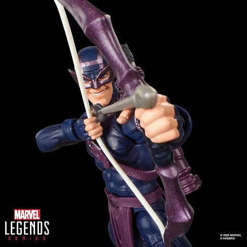 Фигурка Dark Avengers Hawkeye — Hasbro Marvel Legends BAF Box Figure