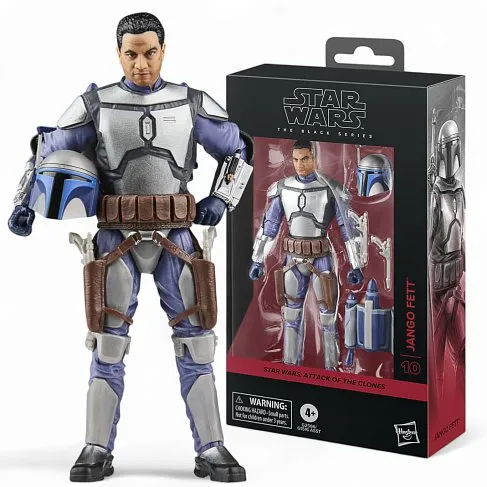 Фигурка Джанго Фетт — Hasbro Star Wars Black Series Attack of the Clones Jango Fett
