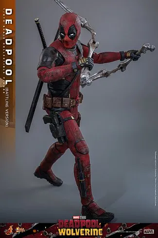 Фигурка Deadpool Battling Version — Hot Toys MMS782 1/6 Deadpool & Wolverine