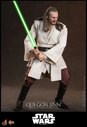 Фигурка Qui-Gon Jinn — Hot Toys MMS880 Star Wars The Phantom Menace 1/6