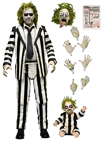 Фигурка Битлджус 2 — Neca Ultimate Striped Suit Beetlejuice