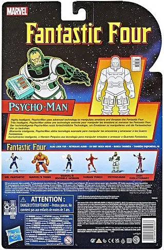 Фигурка Vintage Psycho Man — Hasbro Fantastic Four Marvel Legends