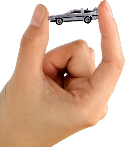 Диорама Back to The Future Hill Valley Courthouse Diorama —Jada Nanoscene 